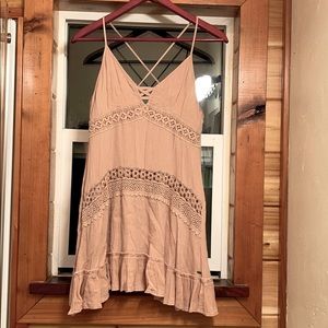 O’Neill dusky mauve summer dress sz small